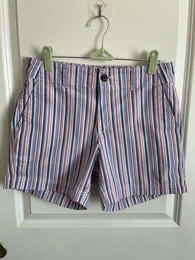 GAP Striped Women’s Shorts - Pink & Blue  5 Inch Inseam shorts